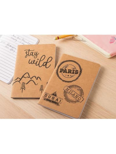 Notebook Brown color cover Contains 36 Sheets Paper / Book Details about    5 Pack 