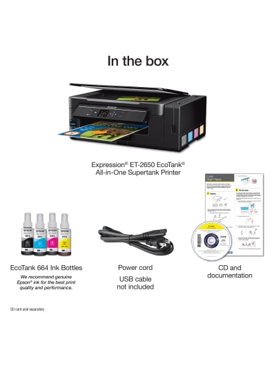 epson et 2650 usb connection