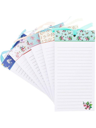 To-Do-List Notepad – 6-Pack Magnetic Notepads To Do List Fridge Grocery List Magnet Memo Pad for Shopping House Chores Reminders Assorted Flower Designs 60 Sheets Per Pad 4 x 8 Inches To-Do-List Notepad – 6-Pack Magnetic Notepads To Do List Fridge Grocery List Magnet Memo Pad for Shopping House Chores Reminders Assorted Flower Designs 60 Sheets Per Pad 4 x 8 Inches