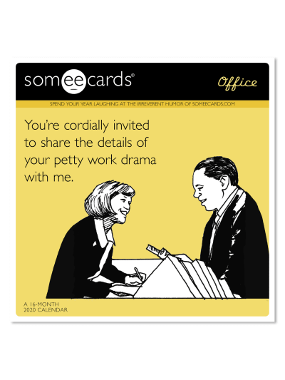2021 Someecards Year In A Box Calendar