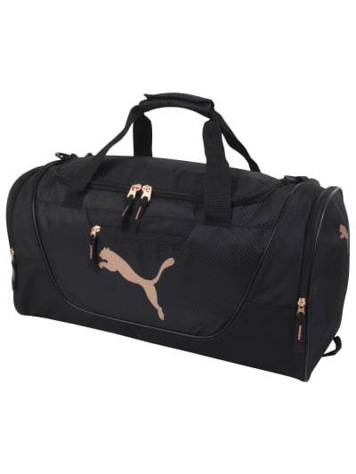 Puma black solid duffle bag Clearance