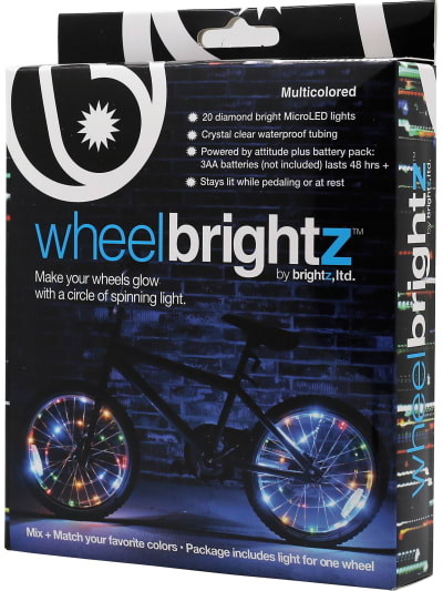 bike light powered by wheel