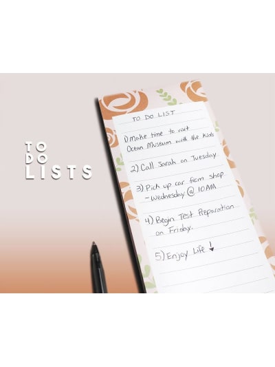 6-Pack Magnetic Notepads Juvale to-do-List Notepad Grocery List Magnet Memo