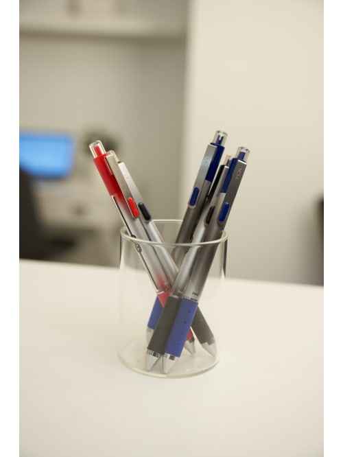 Yubbler - TUL® Retractable Gel Pens, Medium Point, 0.7 mm, Silver Barrel,  Assorted Business Inks, Pack Of 12 Pens