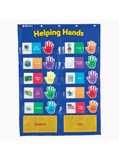 Helping Hands Pocket Chart Office Depot