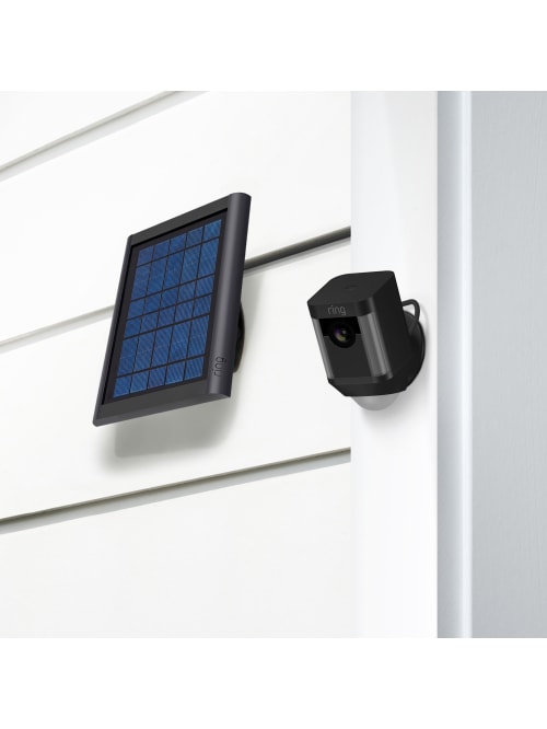 Ring V4 Solar Panel 7 34 X 5 12 X 12 Black Office Depot