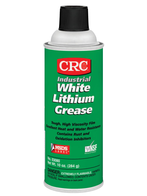 Crc Nlgi Grade 2 Lithium Grease 16 Oz Aerosol Cans White Pack Of 12 Cans Office Depot