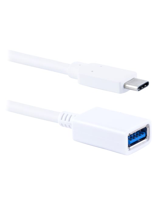 Ativa Usb 3 0 Usb C To Usb A Adapter 5 9 White 32454 Office Depot