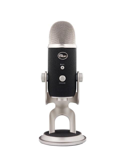Blue Yeti Pro Usb Microphone Ultimate Usb And Xlr Microphone 3 Condenser Capsules 4 Recording Patterns hz khz Office Depot