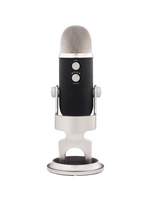 Blue Yeti Pro Usb Microphone Ultimate Usb And Xlr Microphone 3 Condenser Capsules 4 Recording Patterns hz khz Office Depot