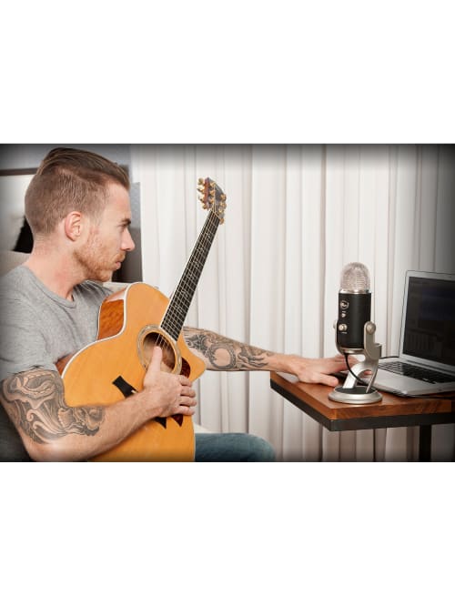 Blue Yeti Pro Usb Microphone Ultimate Usb And Xlr Microphone 3 Condenser Capsules 4 Recording Patterns hz khz Office Depot