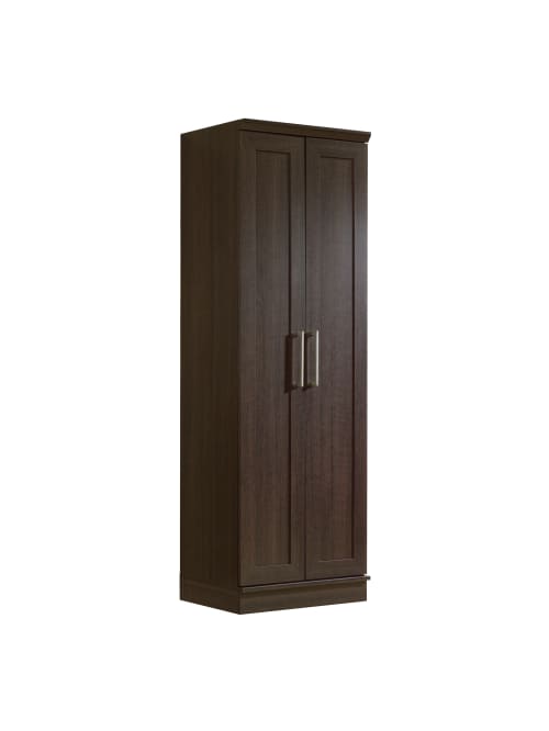 Sauder Homeplus Basic Storage Cabinet 5 Shelves Dakota Oak Office Depot