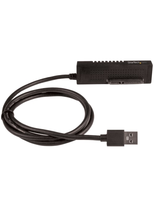 Startech Com Sata To Usb Cable Usb 3 1 10gbps 2 5 3 5 Sata Ssd Hdd Sata To Usb Adapter Cable Usb 3 1 To Sata Cable First End 1 X Sata Second End 1 X