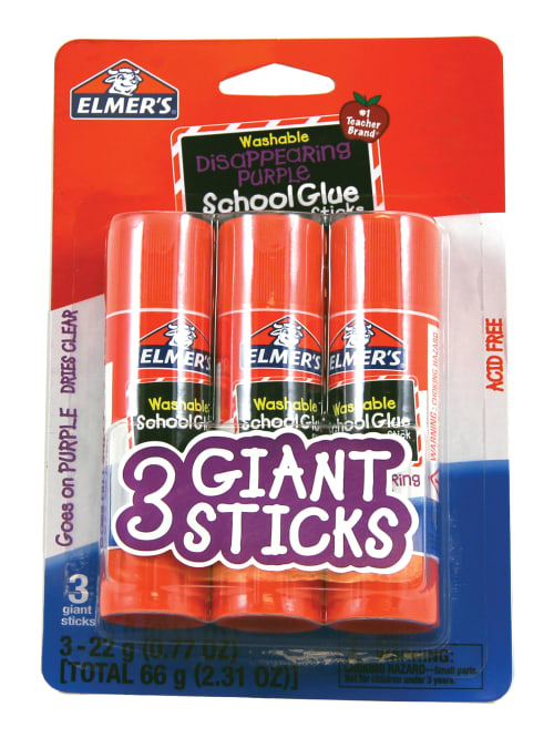 Yubbler - Elmer's® Washable School Clear Glue Sticks
