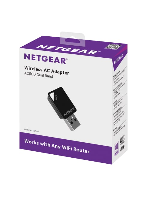 Netgear Wireless Ac Adapter Ac600 Dual Band Installation Adapter View