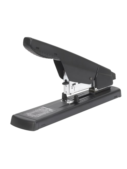 Officemax 120 Sheet Stapler Black Office Depot