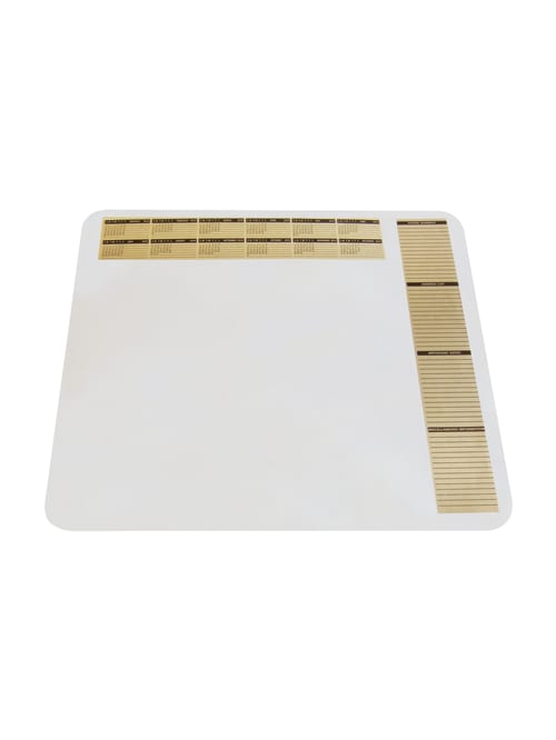 Artistic Krystal View Desk Pad 24 L X 19 W Clear Office Depot