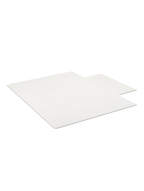 Realspace Medium Pile Chair Mat 45x53 Clear Office Depot