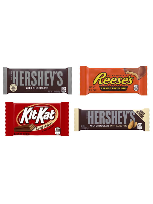 Hershey S Full Size Chocolate Bars Variety Pack Box Of 30 Office Depot