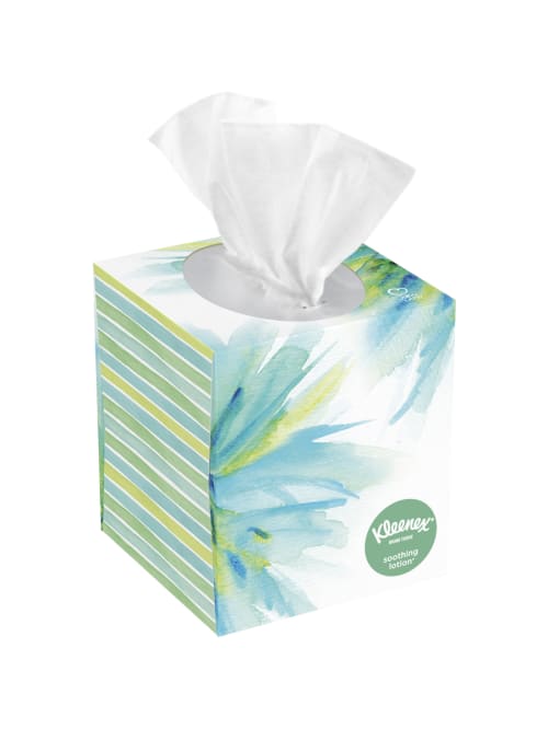 Yubbler - Kleenex® BOUTIQUE™ 3-Ply Facial Tissue With Lotion, Cold