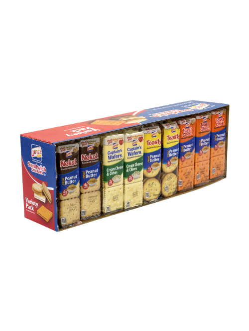 Lance Cookie And Cracker Variety Pack Pack Of 36 Pouches Office Depot Try them for a tasty twist on traditional sugar cookies. lance cookie and cracker variety pack pack of 36 pouches item 158459