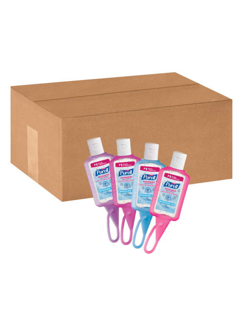 Purell Advanced Jelly Wraps Hand Sanitizer 1 Fl Oz 29 6 Ml Flip Top Bottle Dispenser Kill Germs Hand Skin Clear Moisturizing 36 Carton Office Depot