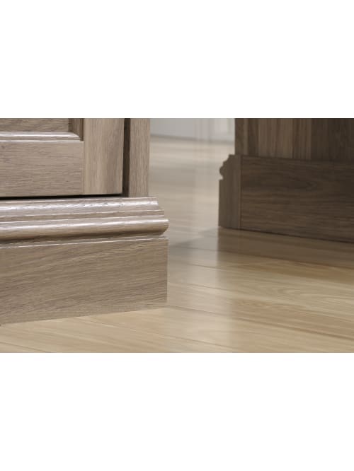 Sauder Barrister Lane Executive Desk Salt Oak Office Depot