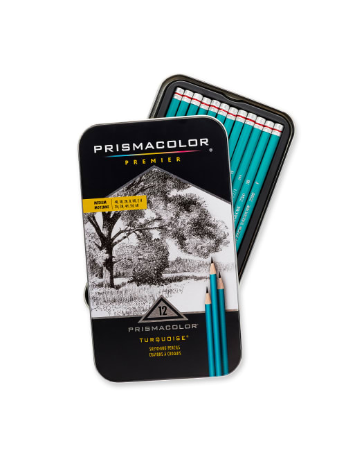 Prismacolor Turquoise Sketch Pencil Set Pack Of 12 Office Depot