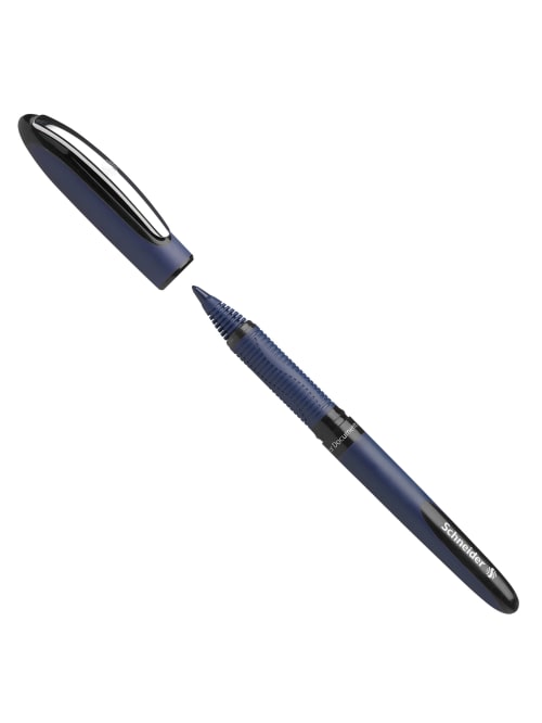 Schneider Rollerball Pen 0 6 Mm Black Ink Office Depot