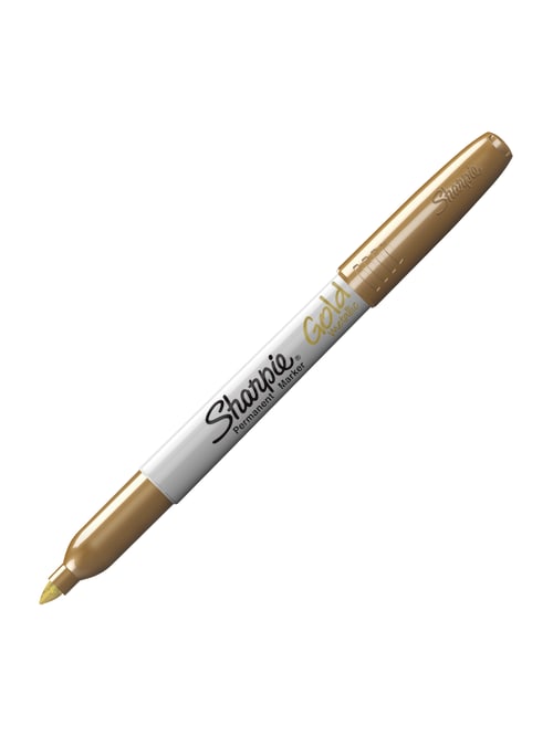 Sharpie Metallic Marker Fine Point Gold Office Depot