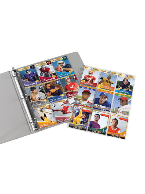 Office Depot Trading Card Binder Pages 10 Pk Office Depot