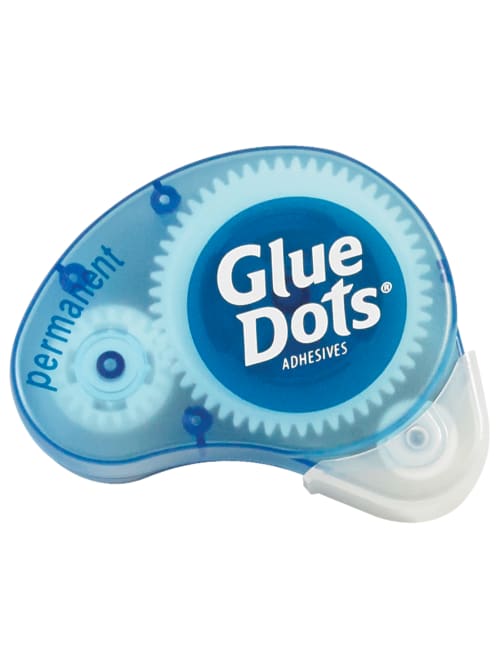 Glue Dots Dot N Go Dispensers Permanent Blue Case Of 6 Office Depot