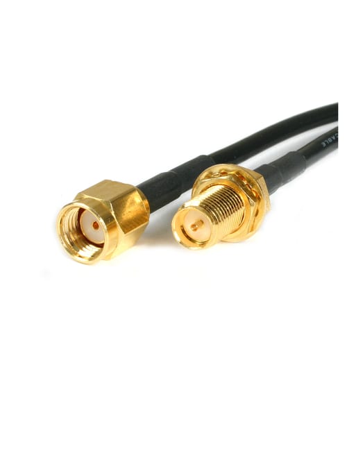 StarTech.com 10 ft RP SMA to RP SMA Wireless Antenna Adapter Cable MF -  Office Depot