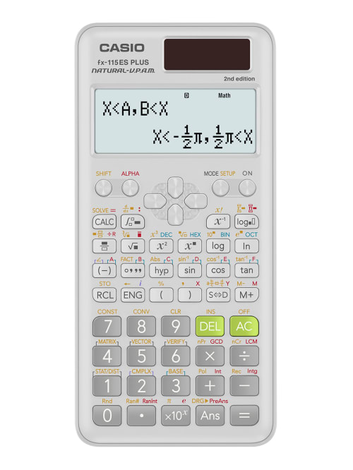 Casio Fx 115es Scientific Calculator White Office Depot