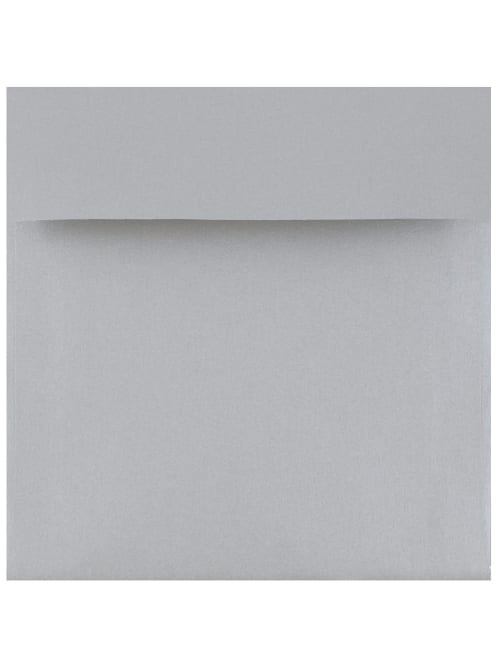 Jam Paper Square Stardream Metallic Envelopes 6 X 6 Silver Pack Of 25 Office Depot