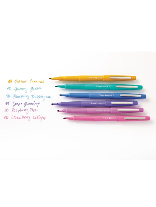 Paper Mate Flair Candy Pop Felt Tip Pens Medium Point 0 7 Mm Assorted Colors Pack Of 36 Office Depot
