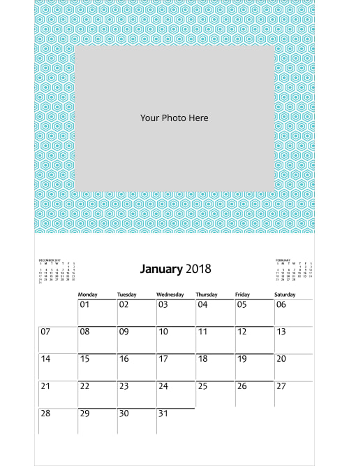 Office Depot Brand Photo Wall Calendar 8 5 X 11 Office Depot