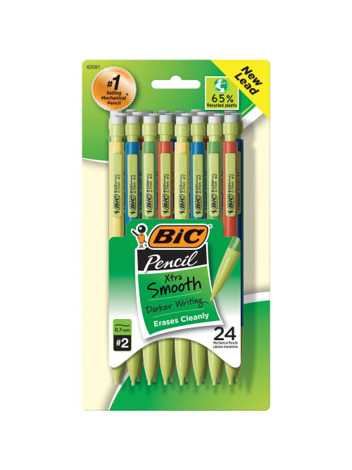 plastic lead pencils