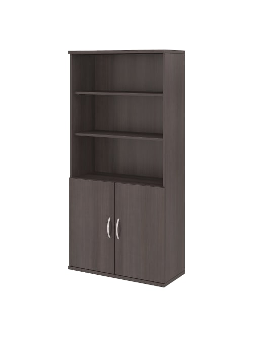 Bush Business Furniture Studio C 5, Office Depot Bookcase With Glass Doors