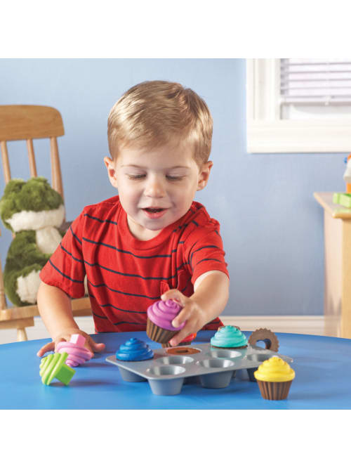 cupcake shape sorter