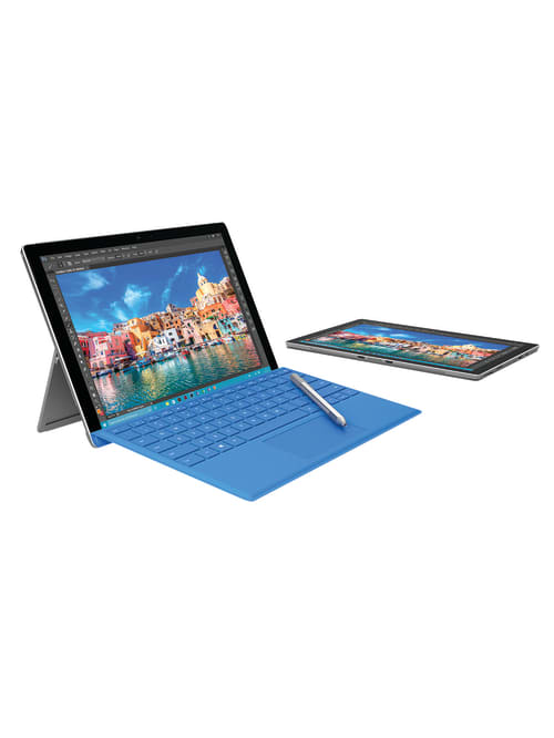 Microsoft Surface Pro 4 Tablet 12 3 4 Gb Ram 128 Gb Ssd Windows 10 Pro Silver Intel Core M 6th Gen M3 6y30 Dual Core 2 Core 900 Mhz Microsd Supported 2736
