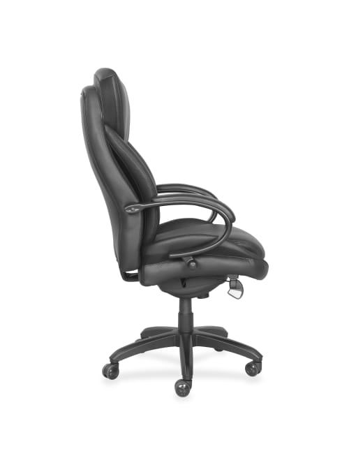 La Z Boy High Back Executive Chair Black Office Depot