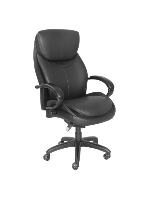 la z boy high back executive chair black office depot