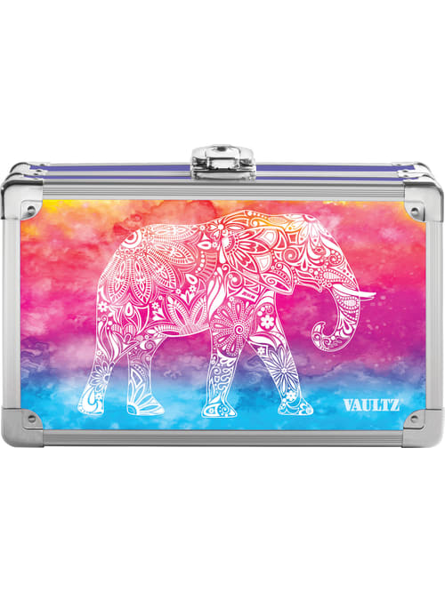 Vaultz Locking Pencil Box 8 14 X 2 12 X 5 Assorted Colors Office