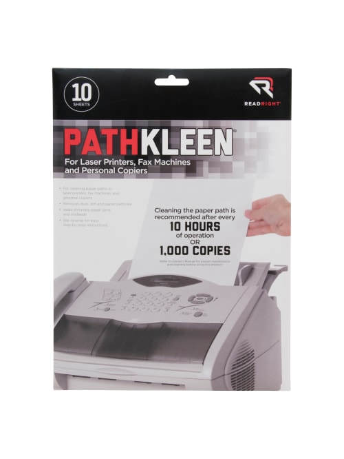 Paper Path Cleaning Sheets 10pk Office Depot