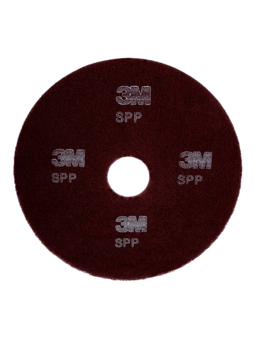 Scotch Brite Surface Preparation Floor Pads 20 Maroon Case Of 10