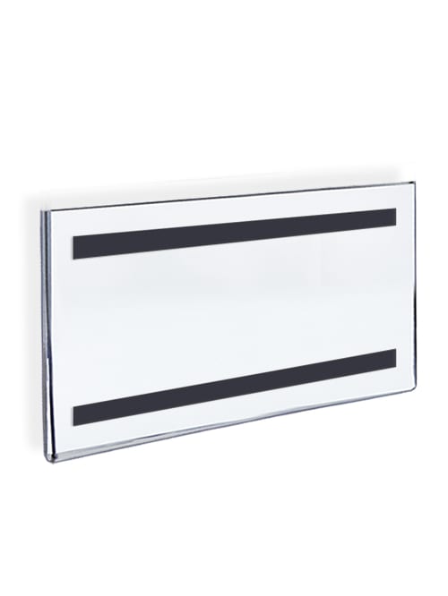Azar Displays Acrylic Sign Holders With Magnetic Strips 11 X 17 Clear Pack Of 10 Office Depot