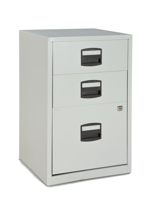Bisley 14 1316 D Vertical 3 Drawer, Office Depot Storage Cabinet Metal