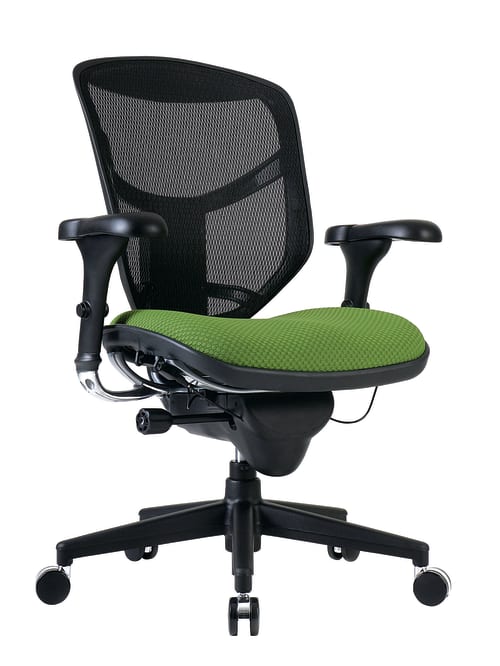 Workpro Quantum 9000 Mesh Chair Limeblack Office Depot