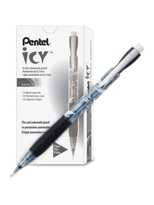 Pentel Icy Mechanical Pencil 2 Lead 0 5 Mm Lead Diameter